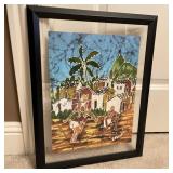 Imbu Brazil Signed Painting on Cloth