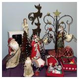 Lot of Christmas Decor in Box