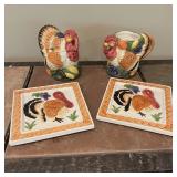 Vintage Thanksgiving Decor in Boxes