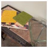 Pyrex, Glass Cutting Board, Silicone Mats