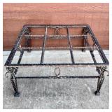 Wrought Iron Table w/ Tile Top