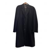 Mens Lindon Fog Fabric Coat