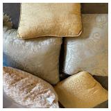 Lot of 5 Throw Pillows