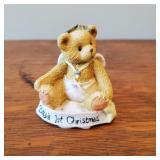 Cherished Teddies Baby's !st Christmas Ornament