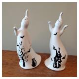 Ceramic Ghost Halloween Decor