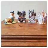 Halloween Ceramic Candle Holders