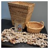 Basket of Shells w/ Micky Glass