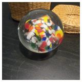 Basket w/ Paperweight