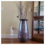 Large 27' Pottery Planter w/ Decor