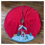 Santa's Toy Shoppe Christmas Tree Skirt