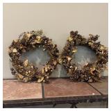 2 Small Christmas Wreath Projects