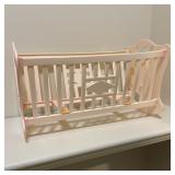Vintage Child's Plastic Doll Bed