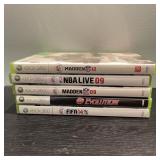 5 XBOX 360 Sports Games