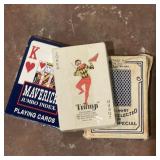 Vintage Trump w/ Train Playing Cards