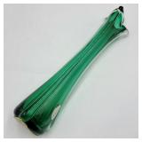 11' Hand Made J. I. Co. Green Vase