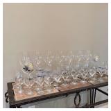 Lot of Wine Glasses