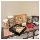 Lot of Wine Corks w/ Bar Items