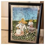 Imbu Brazil Signed Painting on Cloth