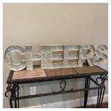 CHEERS Sign, Unlighted