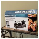 Farberware Triple Slow Cooker