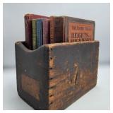 Antique Box of Old Books