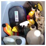 Tub of Automotive / Detailing Fluids