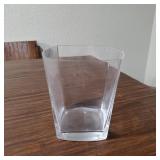 Square Glass Vase