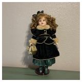 Camellia Garden Porcelain Doll