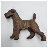 Cast Schnauzer Figure