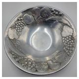 Vintage Wilton Co. Pewter Fruit Bowl