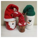 Christmas Painted Jars