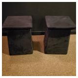 Upholstered Storage Foot Stools