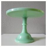 Jadeite 9' Cake Stand