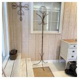 Vintage Style Iron Coatrack