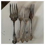 Charter Oak Silver Plate Flatware