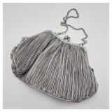 Silver Tone Clutch