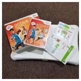 Wii Fit Exercise Board with Games and Active 2 Per