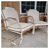 Antique Patio Chair Set