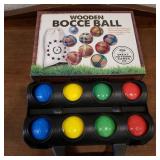 Wooden Bocce Ball Set