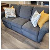 La-Z-Boy Gray Reclining Sofa