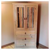 Rustic Pine Cabinet