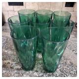 Creative Ware Green Plastic Tumblers 8pc