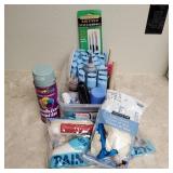 Lot of Craft Painting Supplies