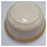 10' Antique White Stoneware Mixing Bowl
