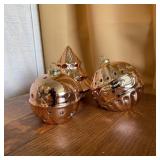 Copper Style Christmas Decorations