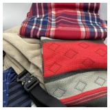 Mens Robe, Scarves, Socks, Belts