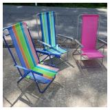 Vibrant Folding Chair Lot