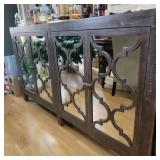 Modern Mirrored SIdeboard Cabinet