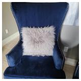 Blue Chair on Left