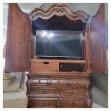 Armoire w/ Samsung QN49Q6FNAFXZA TV